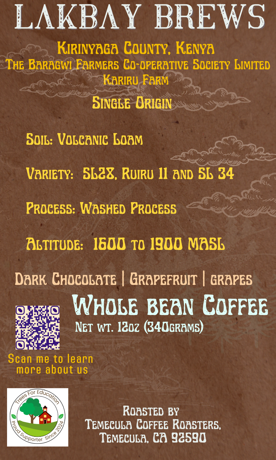 Coffee of the Month: Kirinyaga County, Kenya