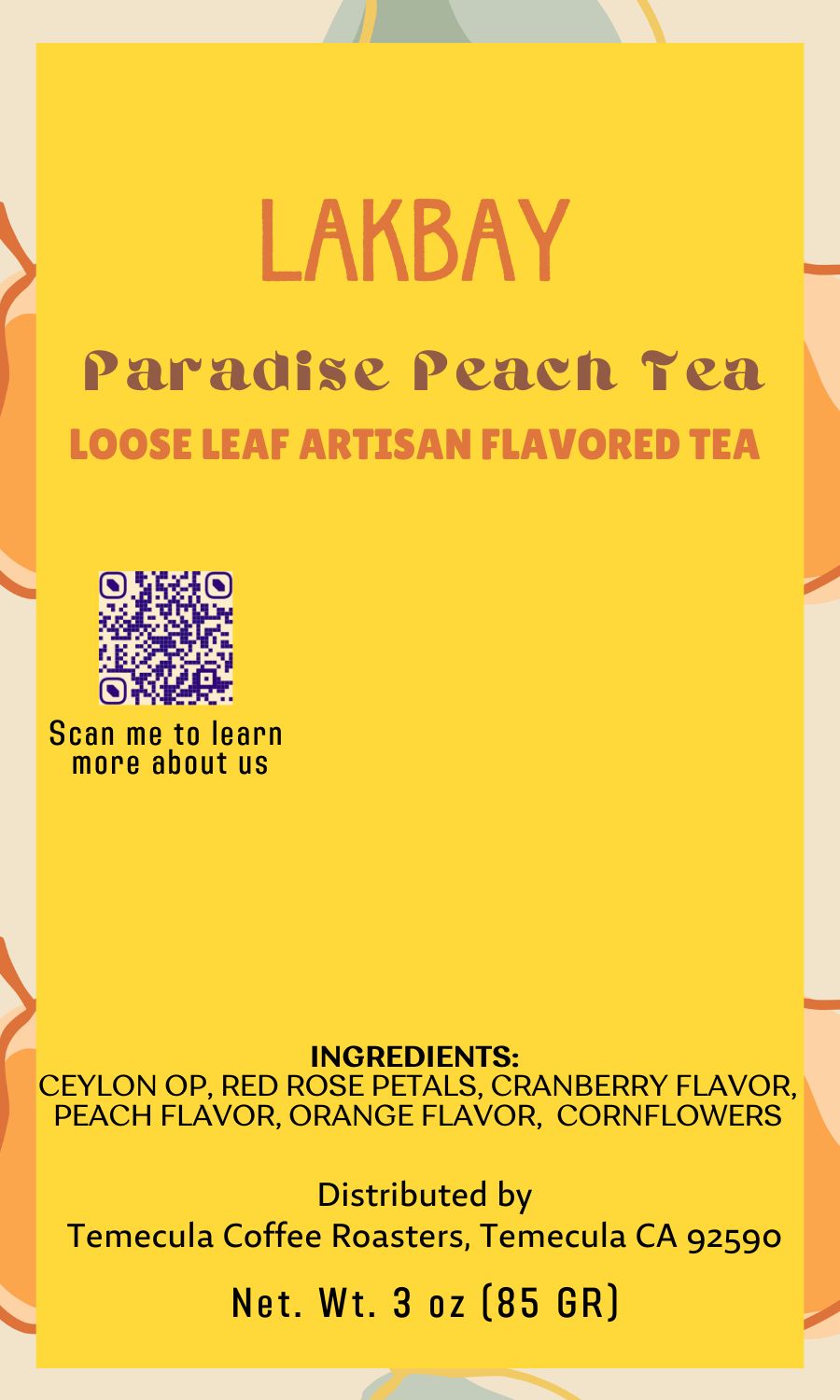 Paradise Peach Tea