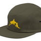Olive Green Camper style cap